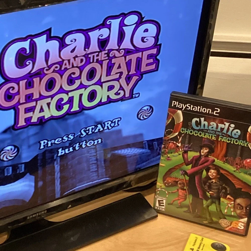 Charlie And The Chocolate Factory PlayStation 2 Game PS2 CIB Tested